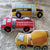 Firetruck Pillow, Schoolbus Pillow, Construction Truck Pillow, Garbage truck Decorative Pillow, Kids Room Decor, Boys Decor