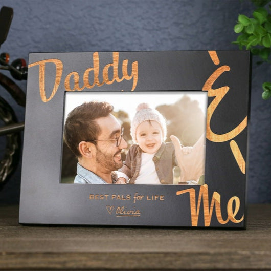 Grandpa & Me Picture Frame, Gift for Papa, First Grandpa Gift, New Papa Gift, Personalized Father's Day Gift