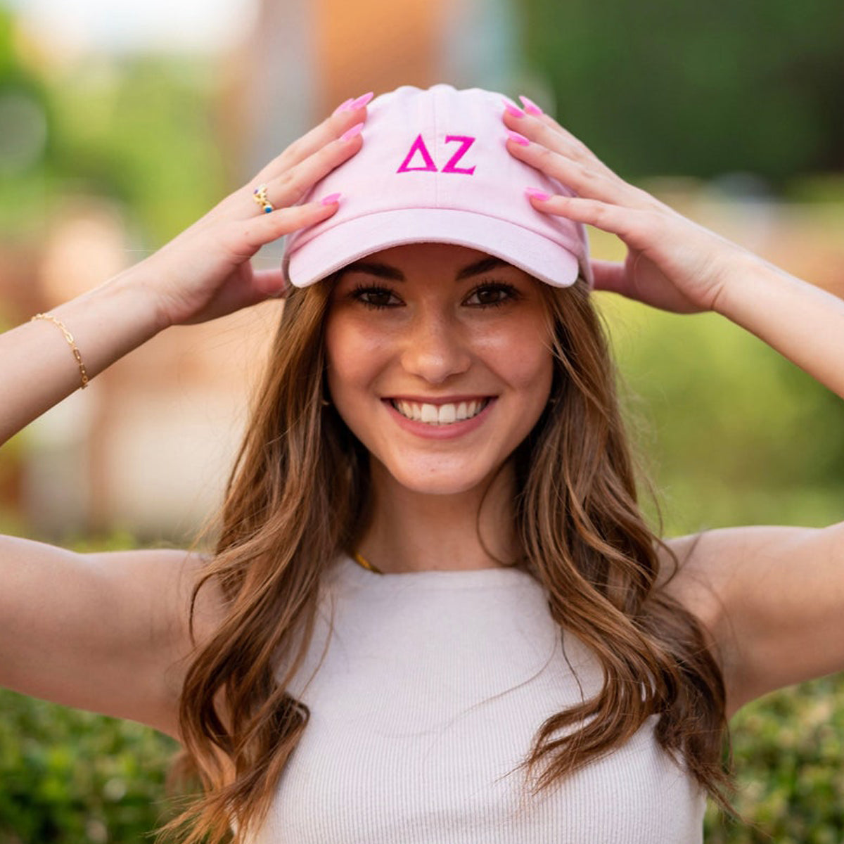 Basic Embroidered Sorority Hat / Greek Letter Dad Hat / Big Little Basket Family Gift / Bid Day Bag Gift / Customizable Sorority Hat il_794xN.3943753647_9u1b.jpg