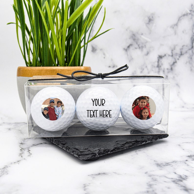 Custom Golf Balls, Dad Golf Ball, Sports Gifts For Him, Fathers Day Gifts, Best Dad By Par, New Dad Gift, Golf Gift, Fathers Day Golf Gift