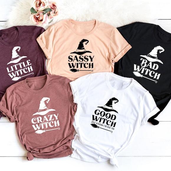 Witch Crew Shirt | Halloween Shirt | Witch Shirt | Spooky Shirt | Couple Shirts | Funny Halloween Shirt