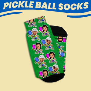 Pickleball Gifts, Pickleball Gift for Men, Pickleball Gift for Women, Custom Pickleball Socks, Pickleball Lover, Pickleball Player