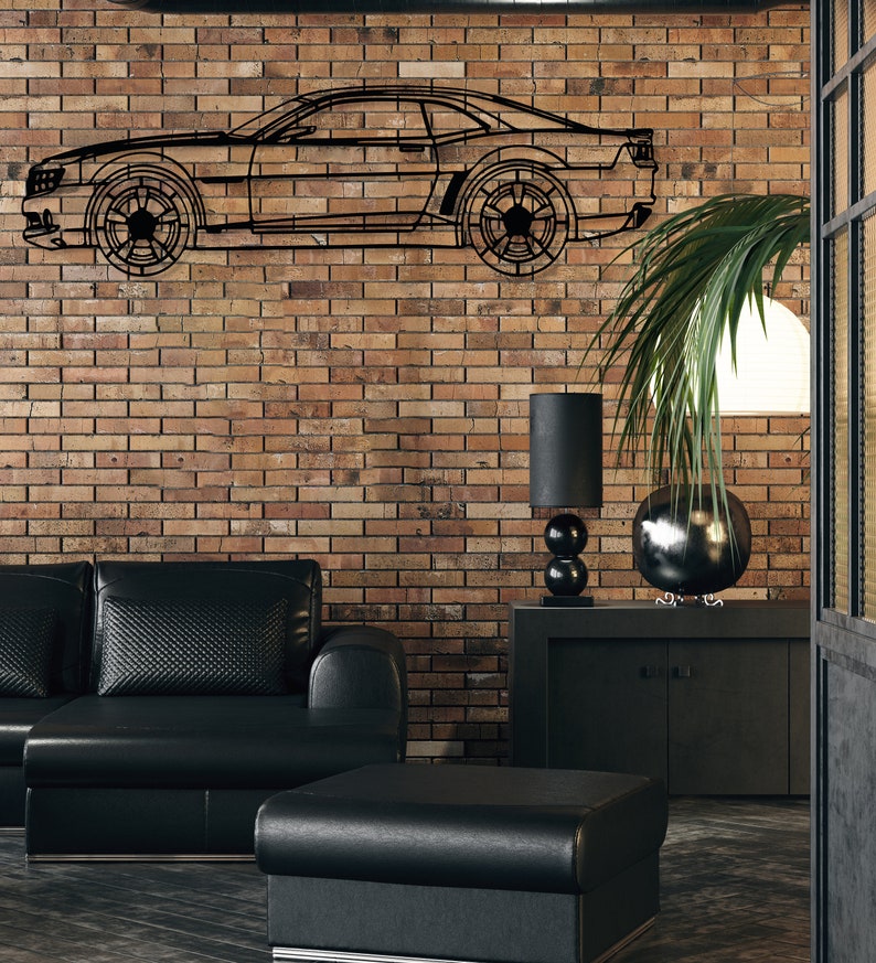 Custom Car Metal Silhouette Wall Art, Your Own Car Wall Decor, Car Silhouette Garage Wall Sign, Racing Automobile Decor,Car Lovers Men Gift