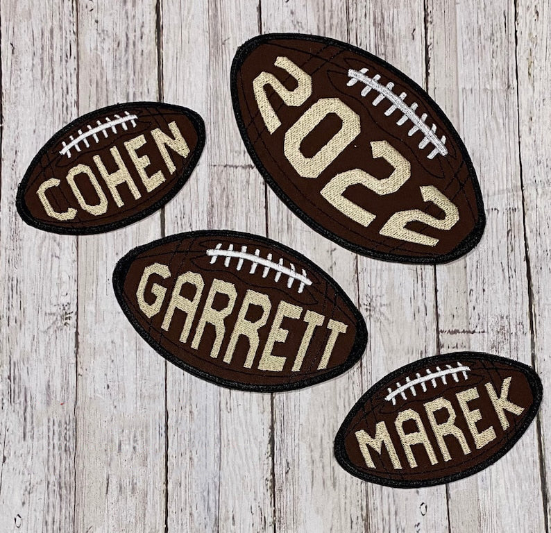 Iron On Patch Football Personalized Back to School Iron On Patch College Embroidered Custom Applique Sports University Name Tag il_794xN.4003095472_h091.jpg