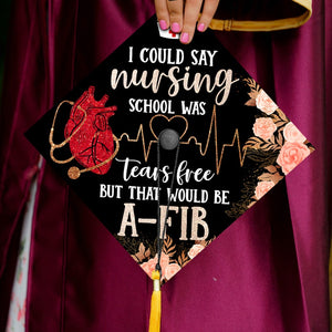 Nurse Graduation Cap Topper, RN Grad Cap Topper, Nursing Graduation Decoration, Class of 2025