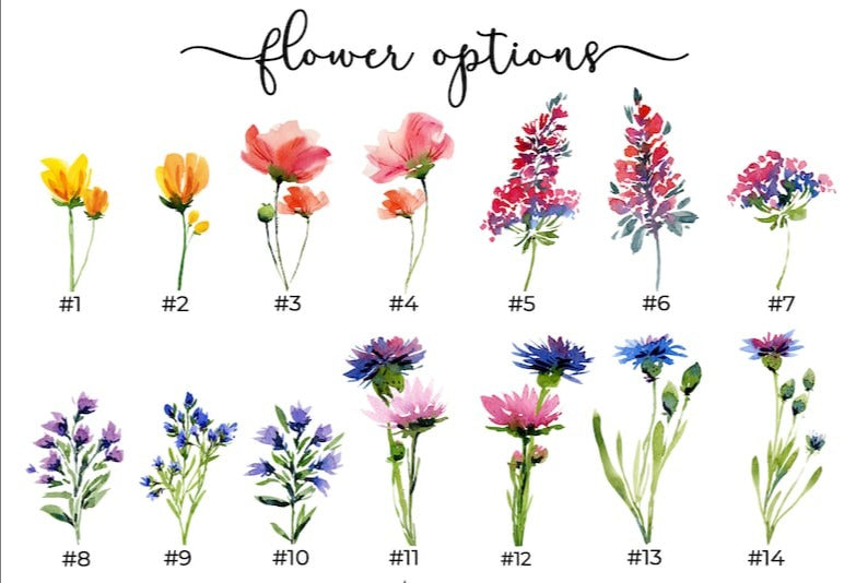 Personalized Grandma's Garden Outdoor Flower Pot With Grandkids Name and Birth Flower For Mother's Day