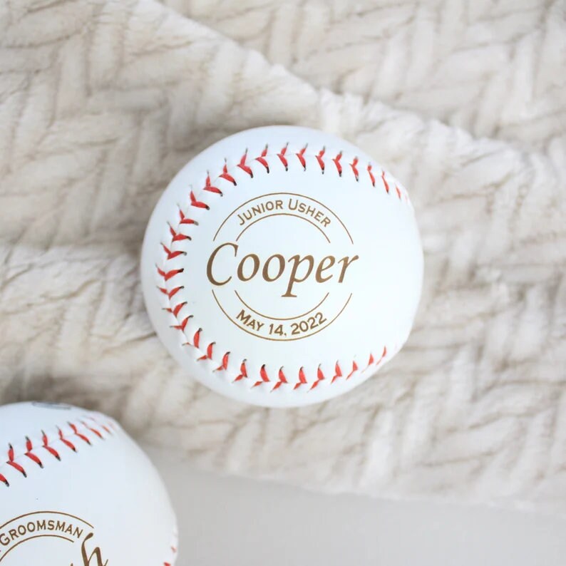 Ring Bearer Gift Personalized Baseball Gift for Ring Bearer Proposal Custom Gifts for Ring Bearer or Junior Groomsman Proposal Ideas Wedding