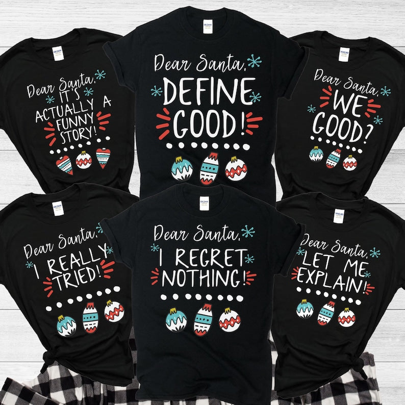 Family Group Christmas Shirt, Matching Christmas outfits Shirts, Funny Christmas Party Tees, Matching Family Christmas Shirts, Funny Tops