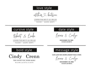 The Day You Were Born Star Map Night Light - Personalized Birthday Gift - 1st 2nd 3rd 13th 16th 18th 21st Birthday Gift - Daughter Birthday