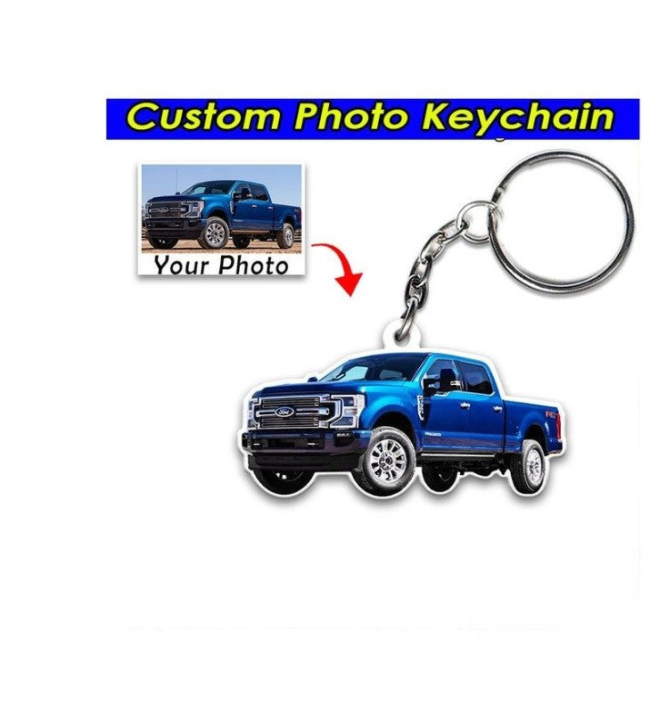 Classic Pickup Truck Personalized Keychain, Square Body Keyrings, Monster Truck, Lifted Truck, Chevy Truck, Heavy Duty Trucks, Light Truck