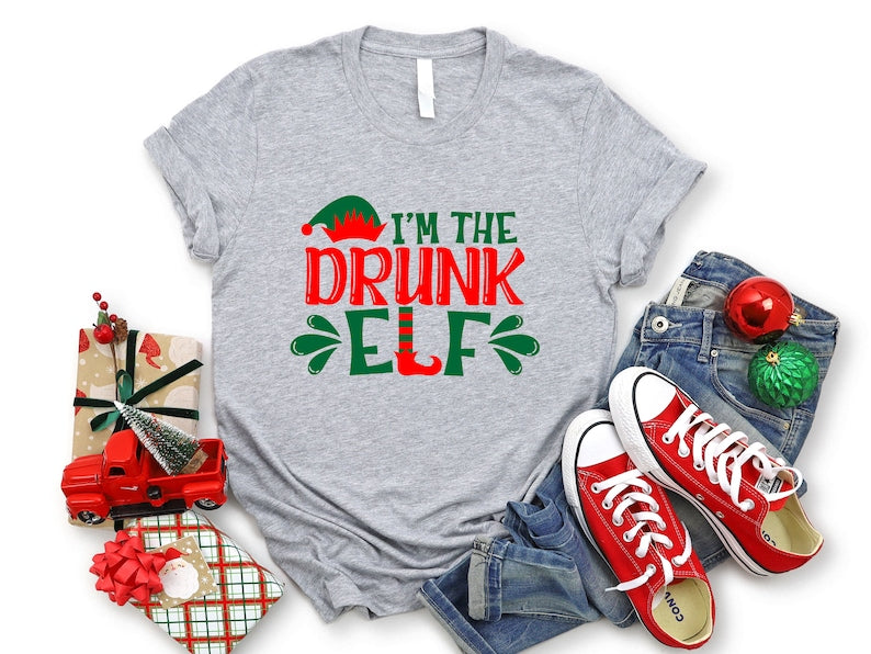 Elf Family Christmas Shirt, Family Christmas Pajamas, Matching Family Shirts, Christmas Gifts, Personalized Elf Shirt, Matching Christmas