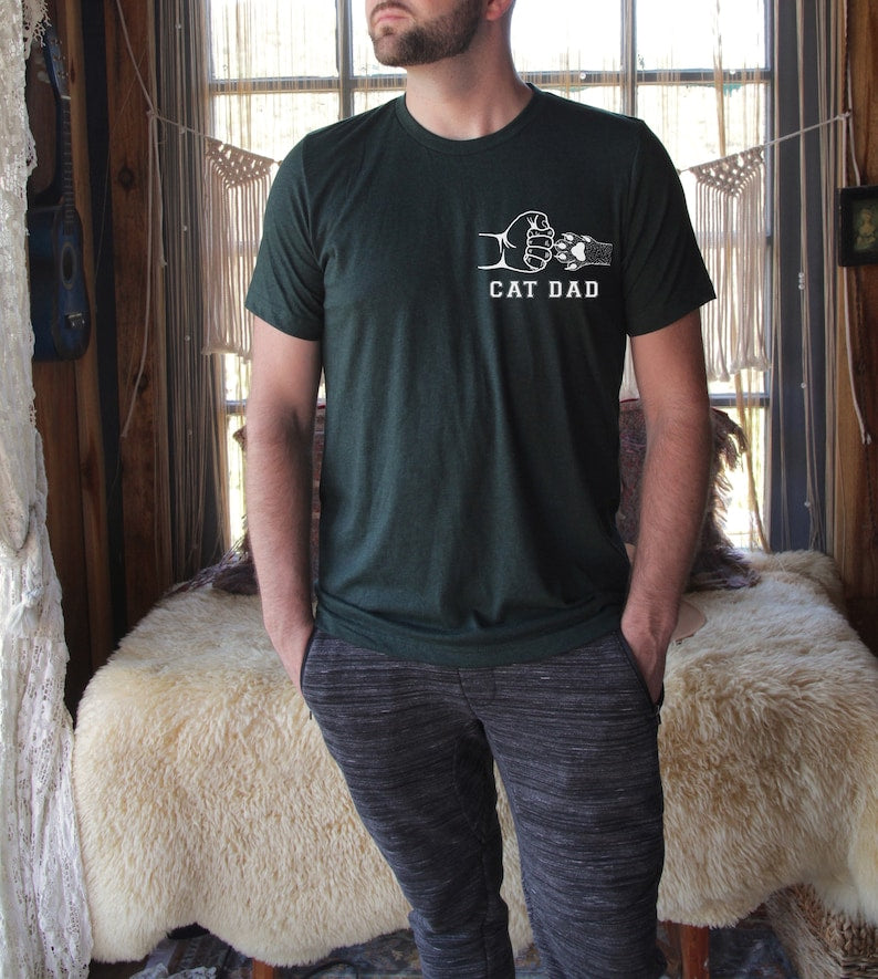 Cat Dad Gift, Cat Dad, Cat Lover Shirt, For Him, cat themed gifts, Gift for Cat Dad, Cat Dad Shirt, Cat Lover Gift Men, For Dad, Cat Gift