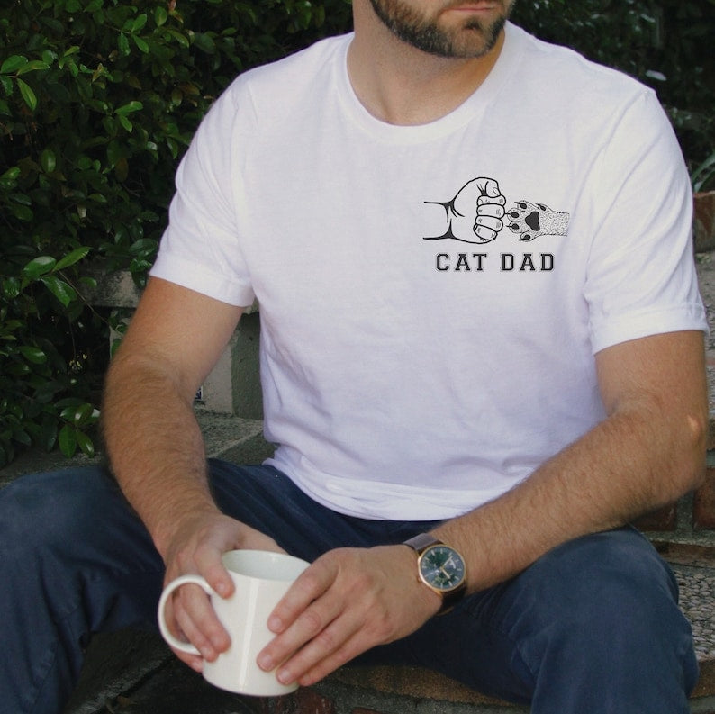 Cat Dad Gift, Cat Dad, Cat Lover Shirt, For Him, cat themed gifts, Gift for Cat Dad, Cat Dad Shirt, Cat Lover Gift Men, For Dad, Cat Gift