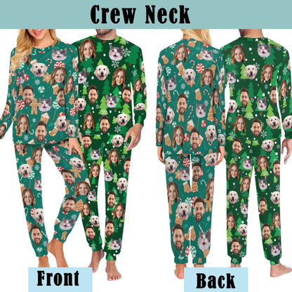 Custom Christmas Pajamas, Custom face Pajamas Set, Family Christmas Pajamas, Personalized Photo, Gift For Her/Him il_794xN.4304828710_n7q2.jpg