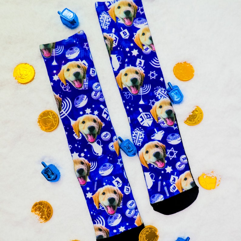 Custom Dog Printed Socks - Customized Photo Socks, Personalized Socks, Custom Printed Socks, Picture Socks, Gift Socks, Christmas Socks
