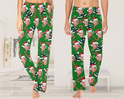 Custom Christmas Pajama Pants,Family Christmas Pajamas,Matching Holiday Pajamas,Photo Pajamas Gift for Family,Couple,Him,Her il_794xN.4341648849_mfer.jpg