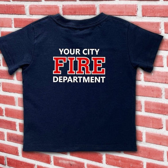 Personalized Age & Name And Optional Fire Department, Firefighter Matching T-Shirt Dad and Kids, Father's Day Gift il_794xN.4345823765_ps4a.jpg?v=1715929923