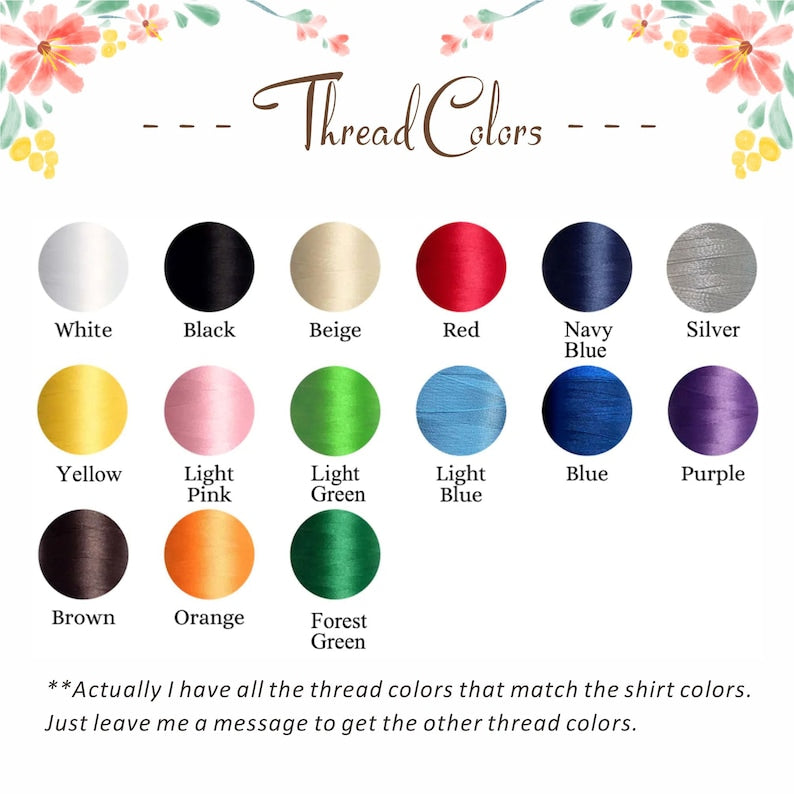 Custom Embroidered Anniversary Sweatshirt