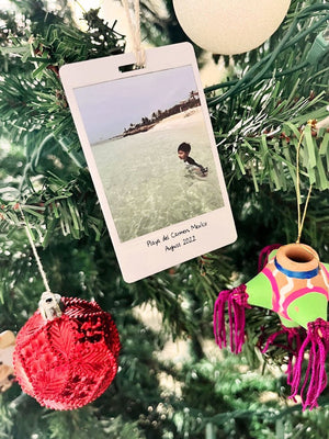 Polaroid Ornaments Personalized Ornaments Christmas Ornaments Photo Ornament Stocking Stuffer Custom Ornament