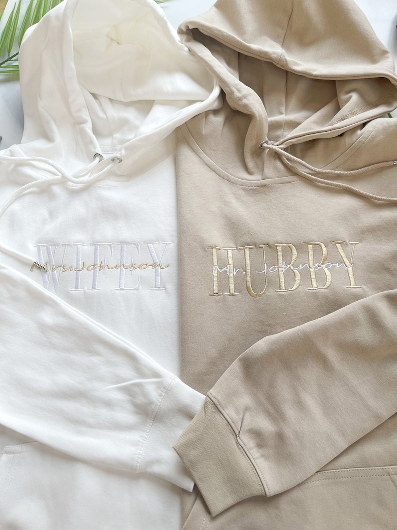 Custom Embroidered Anniversary Sweatshirt