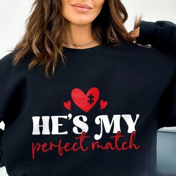 He's My Match Shirts, She's My Match, Couple Valentine Shirts, Valentine Shirt, Couple Shirts, Matching Shirts