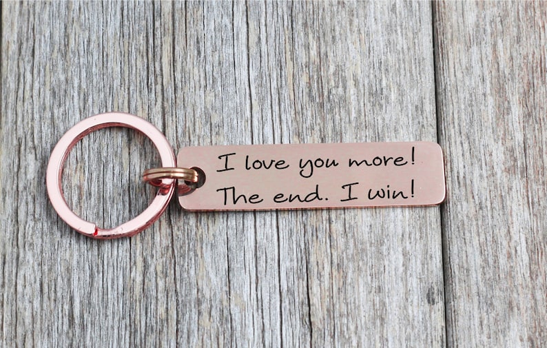 Drive Safe keychain, Customizable Rectangle Anniversary gift, Personalized Anniversary Gift for Him, Boyfriend Gift, Custom Husband Gift