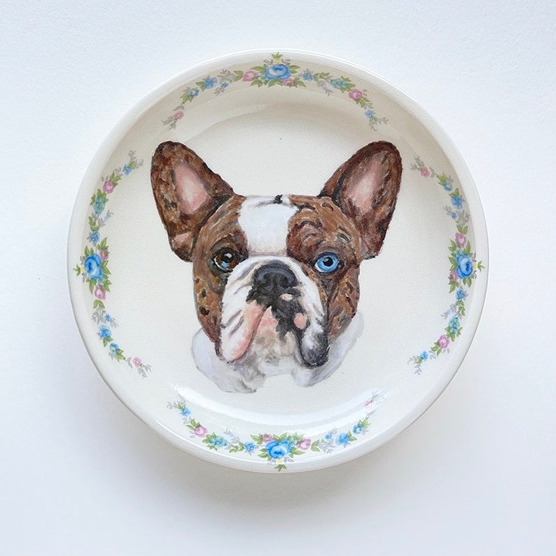 Custom Pet Ring Dish | ceramic jewelry trinket dish | anniversary wedding valentines boyfriend fiance husband gift | made to order