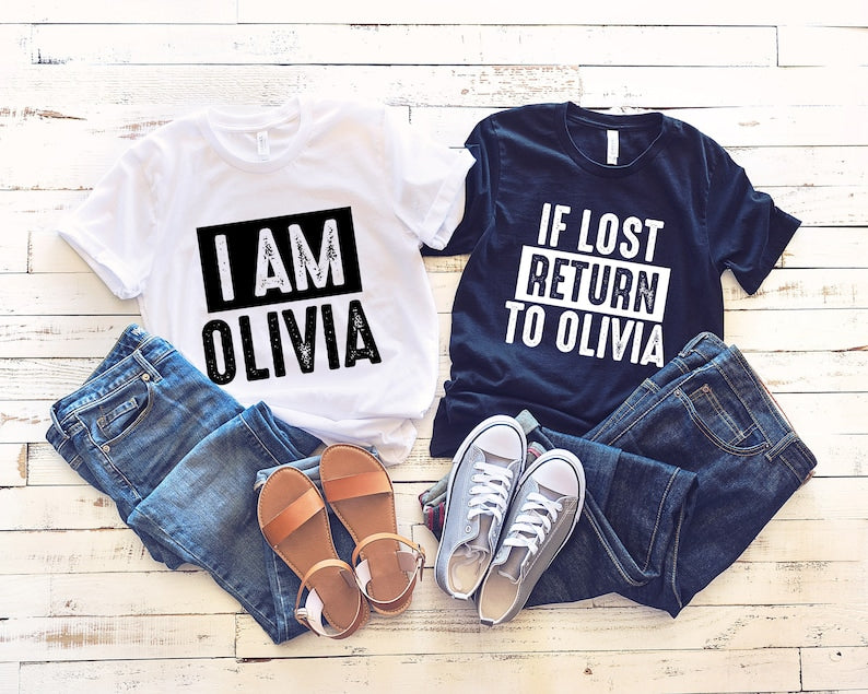 If I Lost Return To Name T-Shirt, If Lost Return To Custom, Matching Shirt For Couple, Couple Shirt, Customizable Couple Shirt, Funny Couple