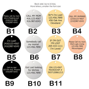 Custom Dog Tag Personalized Dog Name Tag ID Cat Collar Tag Customized Dog Tag Dog Tag Mountains
