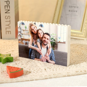 Personalized Customized Photo Rectangle Building Block, Puzzle Picture Building Block, Picture Memory Decor, Gift for Him, Fathers Day Gift