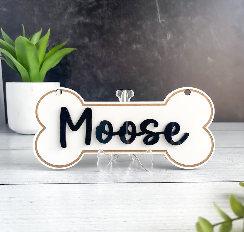 Personalized Crate Sign, Custom Dog Decor, Hanging Crate Sign, Custom Crate Sign, Dog Bone Sign, Personalized Dog Gift, Crate Dog Decor il_794xN.4617955306_g7az.jpg
