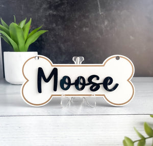 Personalized Crate Sign, Custom Dog Decor, Hanging Crate Sign, Custom Crate Sign, Dog Bone Sign, Personalized Dog Gift, Crate Dog Decor il_794xN.4617955306_g7az.jpg