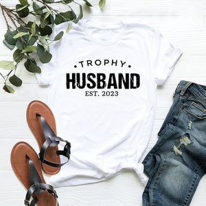 Trophy Husband Shirt, Gift For Him, Funny Husband Shirt, Gift From Wife, Anniversary Gift For Him, Gift For Husband, Anniversary Present