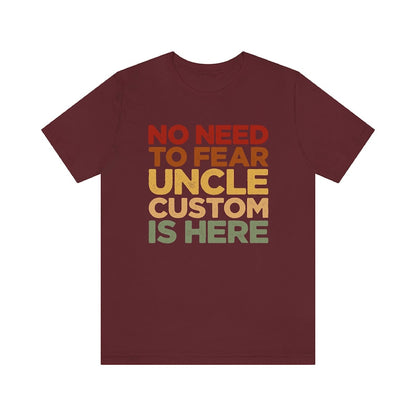 Retro Uncle Shirt, Crazy Uncle Shirt, Personalized Uncle Gift, Funny Uncle Shirt, Custom Uncle Shirt, Promoted to Uncle, Father's Day Tshirt