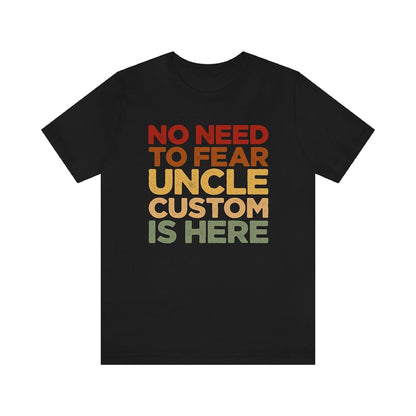 Retro Uncle Shirt, Crazy Uncle Shirt, Personalized Uncle Gift, Funny Uncle Shirt, Custom Uncle Shirt, Promoted to Uncle, Father's Day Tshirt