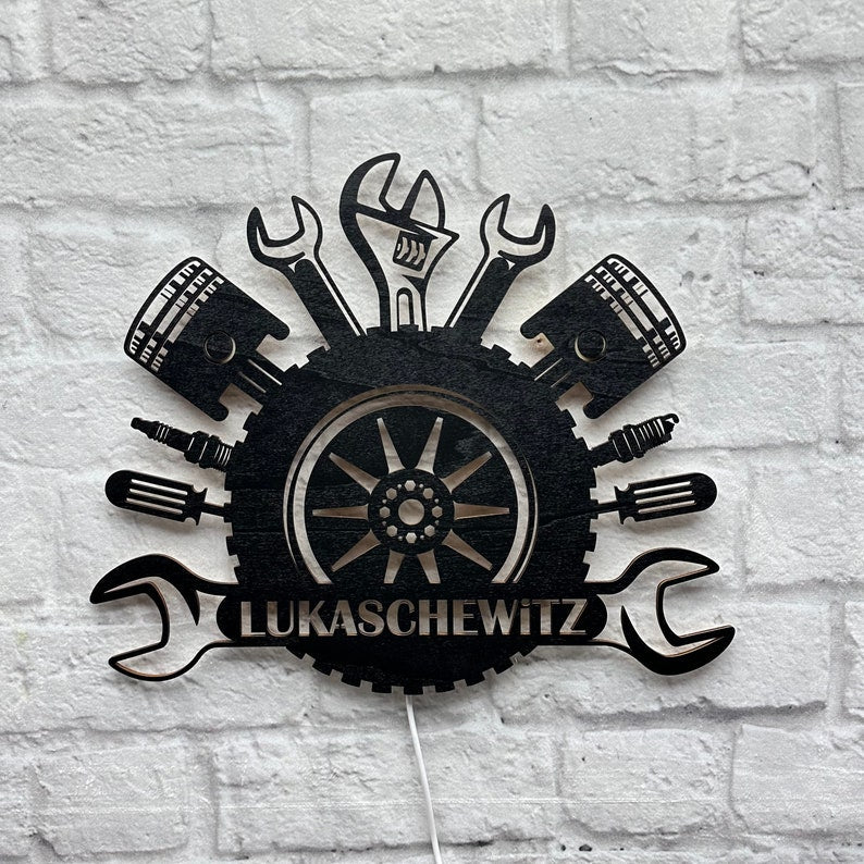 Gift For Car Master Workshop Employee Wall Decoration Car Workshop Mechanic Birthday Anniversary Car Mechanic