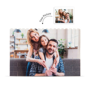 Personalized Customized Photo Rectangle Building Block, Puzzle Picture Building Block, Picture Memory Decor, Gift for Him, Fathers Day Gift