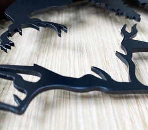 Custom Firefighter Desk Name Plate Wedge Personalized Fireman Nameplate Executive Office Sign Shelf Tabletop Fire Department Plaque Decor