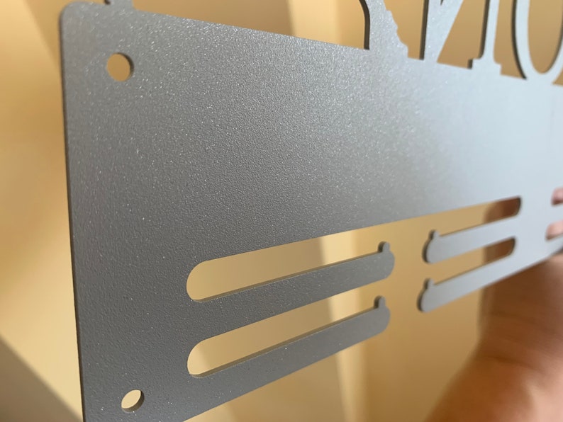 Personalized Medal Holder Custom Design, Custom Medal Display Rack for Awards Metal Medal Hanger Monogram, Any Sports, Figures and Symbols