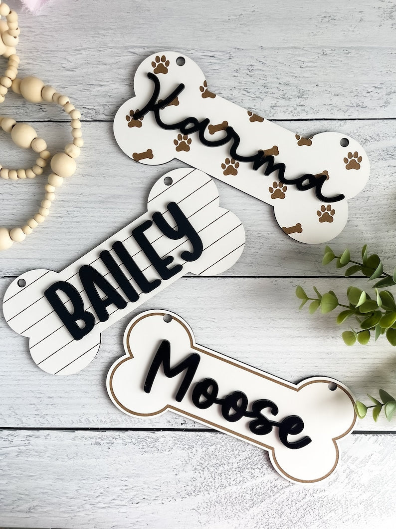 Personalized Crate Sign, Custom Dog Decor, Hanging Crate Sign, Custom Crate Sign, Dog Bone Sign, Personalized Dog Gift, Crate Dog Decor il_794xN.4666189751_cprg.jpg