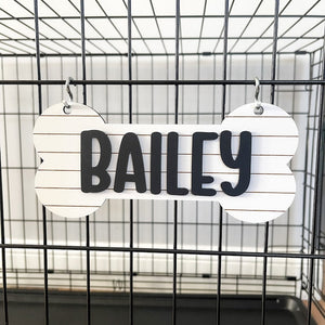 Personalized Crate Sign, Custom Dog Decor, Hanging Crate Sign, Custom Crate Sign, Dog Bone Sign, Personalized Dog Gift, Crate Dog Decor il_794xN.4666197133_cryq.jpg