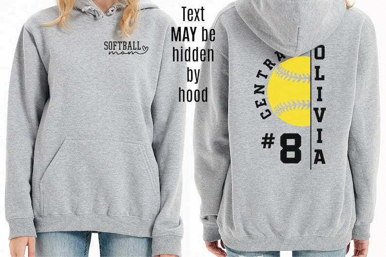 Custom Softball Mom Shirt, Team Softball Shirt, Game Day Softball Shirt, Softball Mom Life Apparel