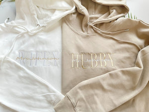 Custom Embroidered Anniversary Sweatshirt