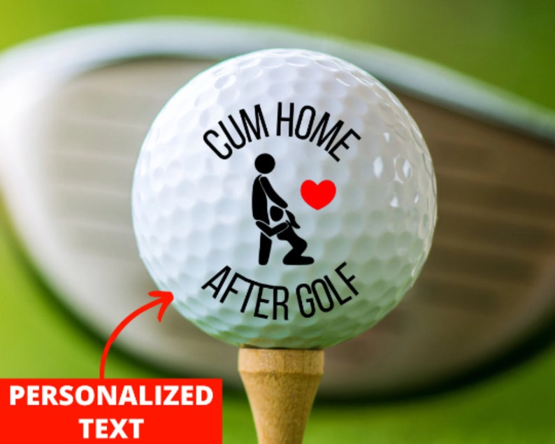 Personalized Golf Ball Gift, Funny Golf Ball Gift, Funny Golf Gift, Boyfriend Gift, Golfer Gift, Funny Husband Gift, Adult Humor Gift, golf