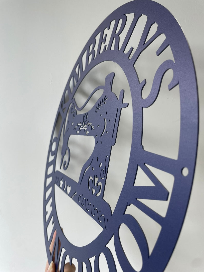 Personalized Sewing Metal Sign,Custom Quilting Sign For Sewing room Decor,gift for grandma,Sewing Machine Sign,mothers day gift