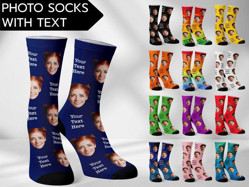 Personalized Socks with Faces, Father's Day Gift for Dad, Custom Face Socks, Face on Socks, Gifts for Him, Personalized Gifts for Men il_794xN.4834776854_sqe3.jpg