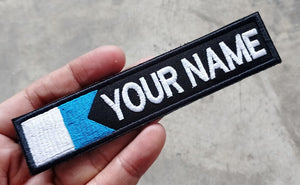 Custom name Scuba Diving Diver Alpha Flag Embroidered Name Patch Custom Embroidered Patch Birthday Gift Christmas Gift