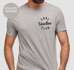 Cool Uncles Club Shirt, Pregnancy Announcement TShirt for Uncle, Cool Uncle T-Shirt for New Uncle, Funny Gift for Uncle to Be