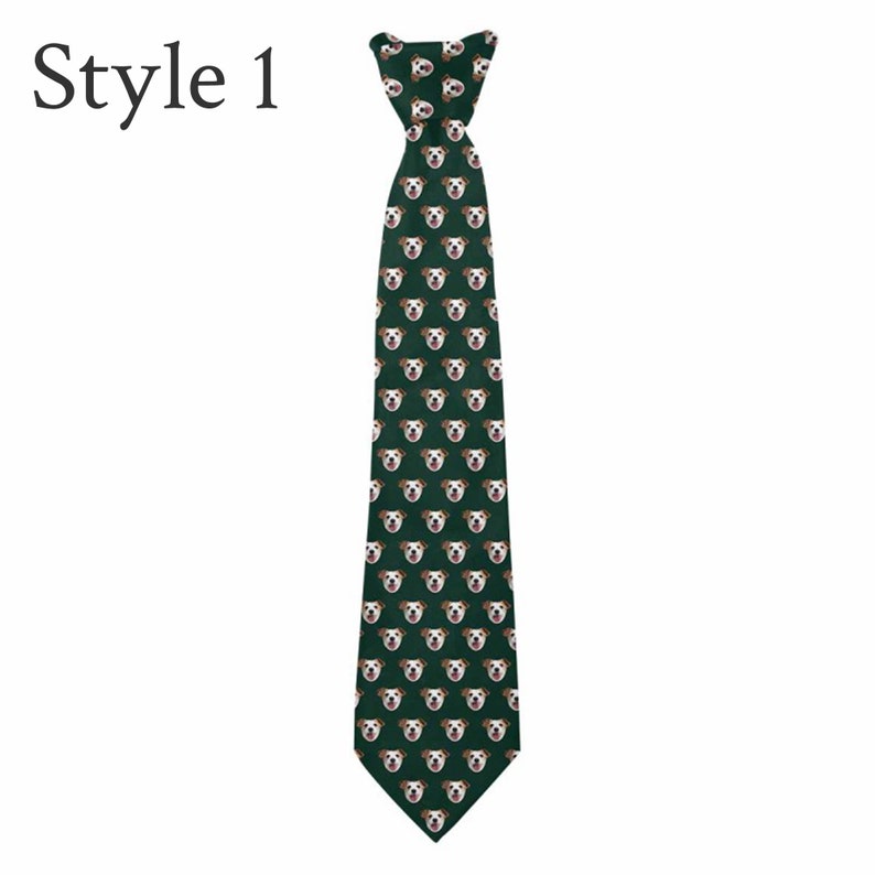 Personalized Photo Neck Tie, Customized Men's PartyTie, Custom Printed Ties, Pets/faces on a Tie, Funny Gift dea, Fathers day Gifts,