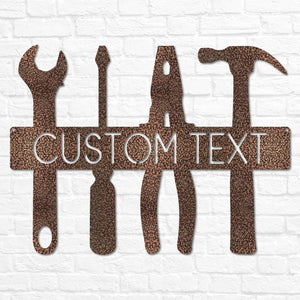 Custom Metal Shop Sign | Workshop Sign for Him | Gifts for Him Gifts for Men Father Husband | Custom Garage Sign | Fathers Day Gift | Man Birthday